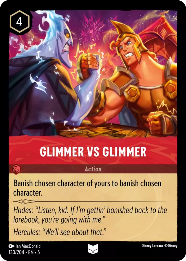 Glimmer vs Glimmer (Shimmering Skies 130/204) Uncommon - Near Mint