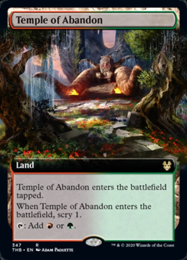 Temple of Abandon [#347 Extended Art] (THB-R)