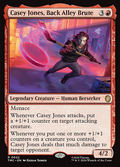 Casey Jones, Back Alley Brute [ #0022 Surge Foil ] (TMC-R)
