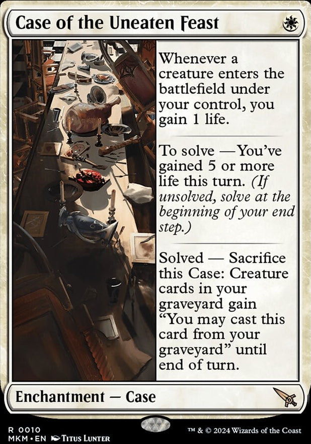 Case of the Uneaten Feast [#0010] (MKM-R-FOIL)