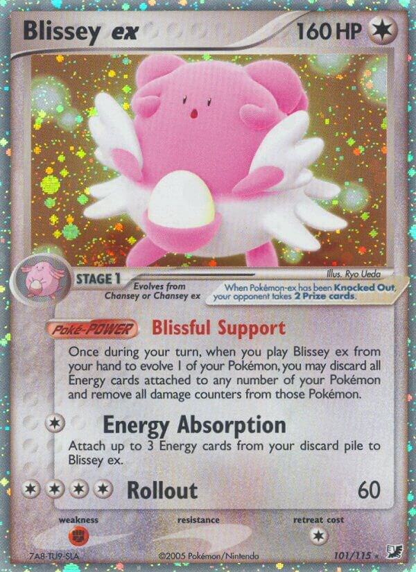 Blissey (101/115) - Damaged Holofoil