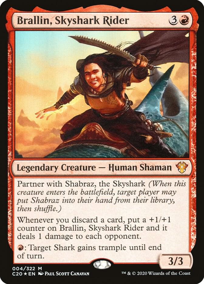 Brallin, Skyshark Rider (C20-M) Japanese