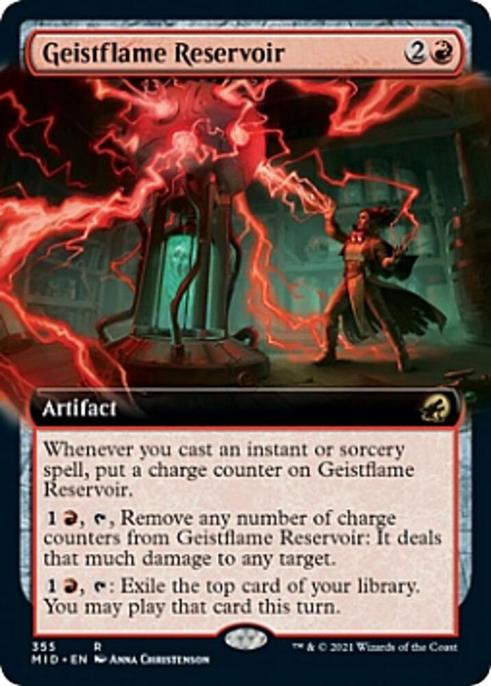 Geistflame Reservoir [#355 Extended Art] (MID-R)