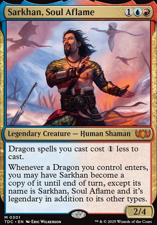 Sarkhan, Soul Aflame [ #0301 ] (TDC-M)