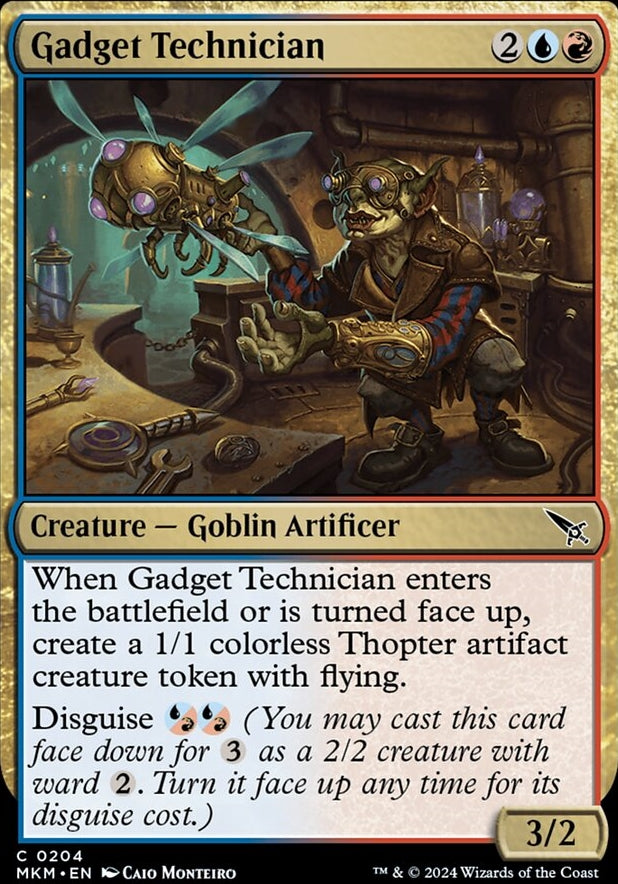 Gadget Technician [#0204] (MKM-C-FOIL)