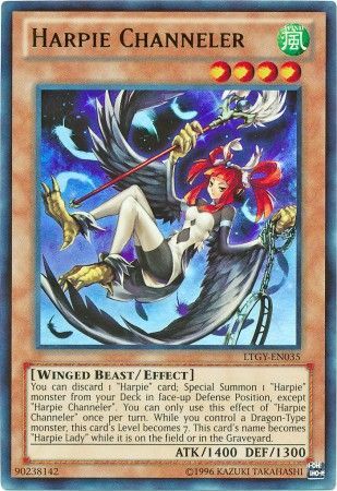 Harpie Channeler (LTGY-EN035) Ultimate Rare Near Mint Unlimited