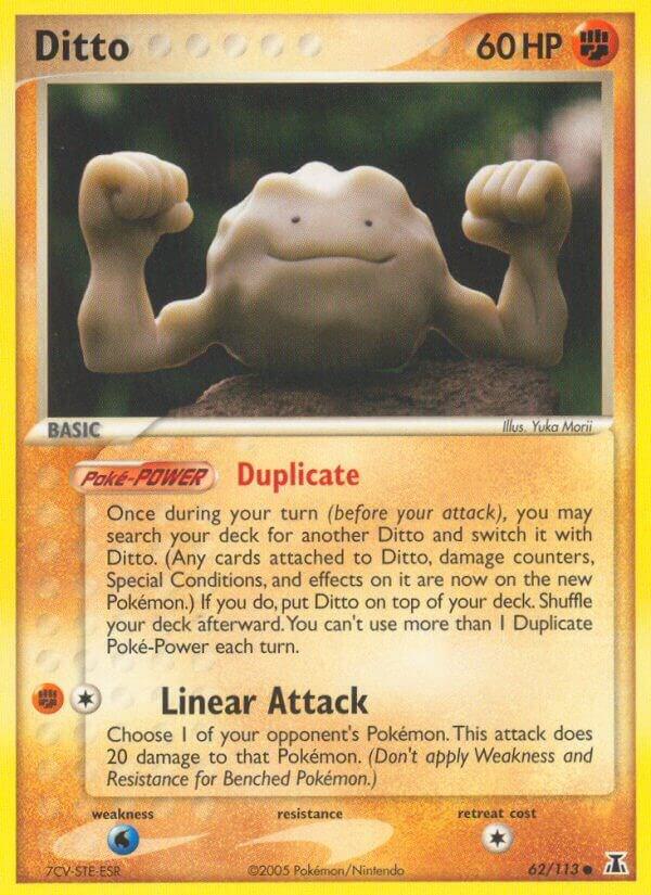 Ditto (Geodude) - 062/113 (DS) Common - Light Play