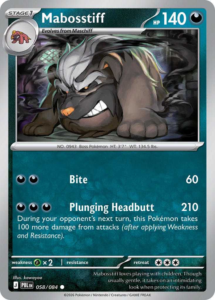 Mabosstiff - 058/084 (PBL) Common
