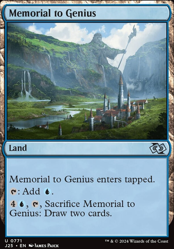 Memorial to Genius [#0771] (J25-U)