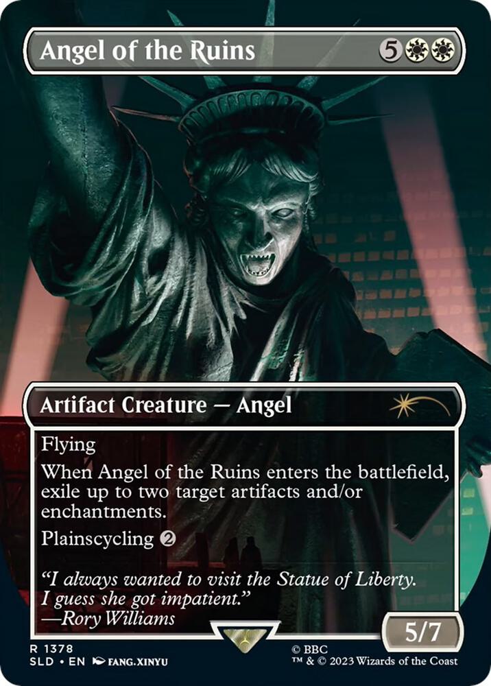 Angel of the Ruins [#1378] (SLD-R) Foil