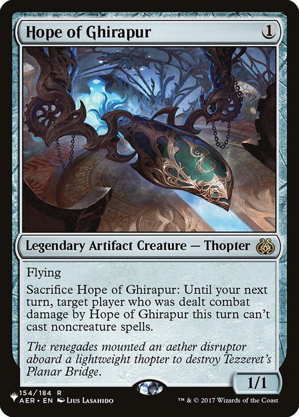 Hope of Ghirapur (AER-R-LIST)