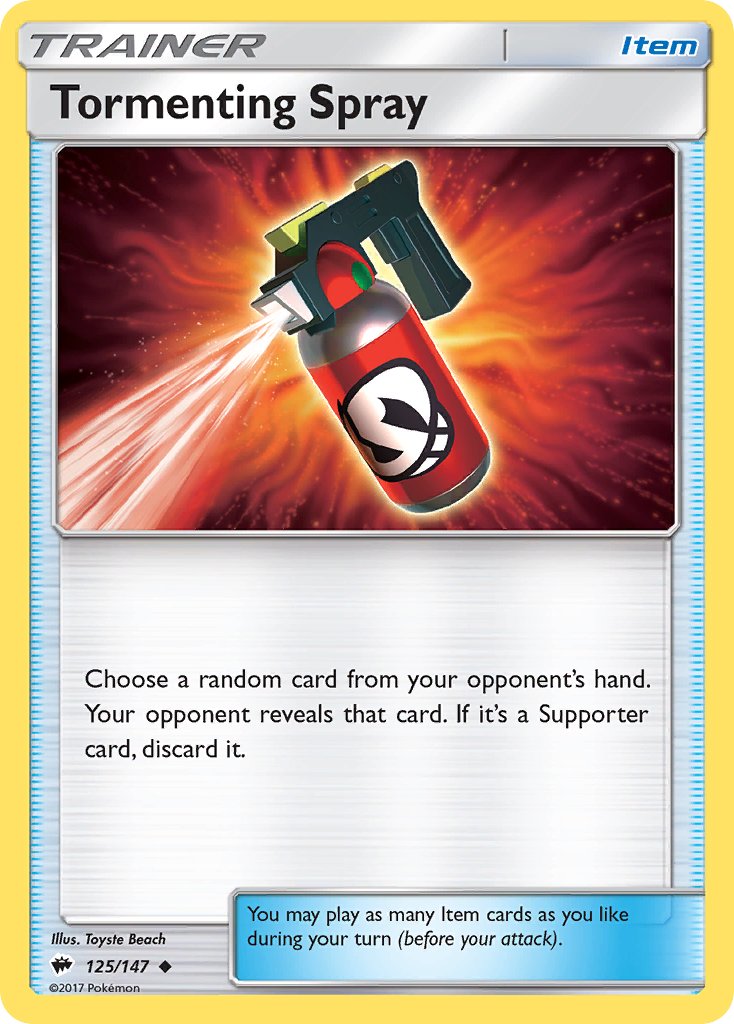 Tormenting Spray - 125/147 (SM:BUS) Uncommon - Near Mint