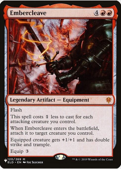 Embercleave (ELD-M-LIST) Damaged