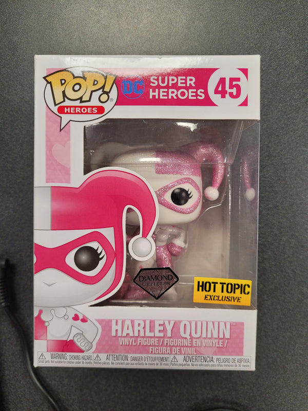 POP Figure: DC #0045 - Harley Quinn (Diamond Hot Topic Exclusive)