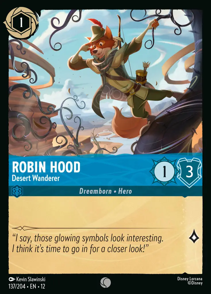 Robin Hood - Desert Wanderer (Wilds Unknown - 137/204) Common