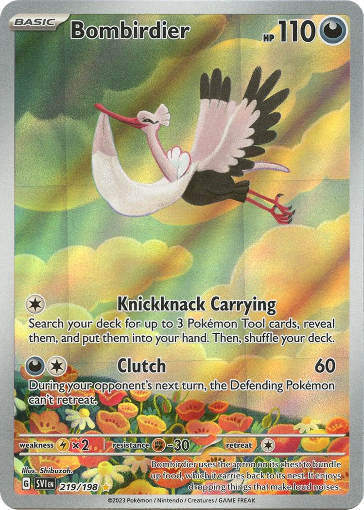 Bombirdier - 219/198 (SV1) Illustration Rare - Light Play Holofoil