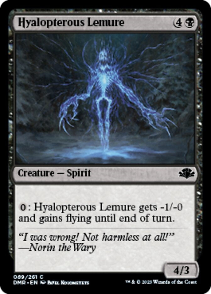 Hyalopterous Lemure (DMR-C)