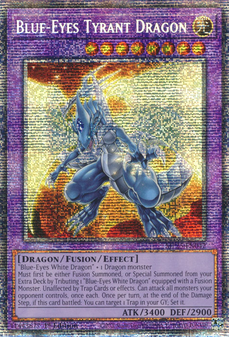 Blue-Eyes Tyrant Dragon (MP25-EN042)
