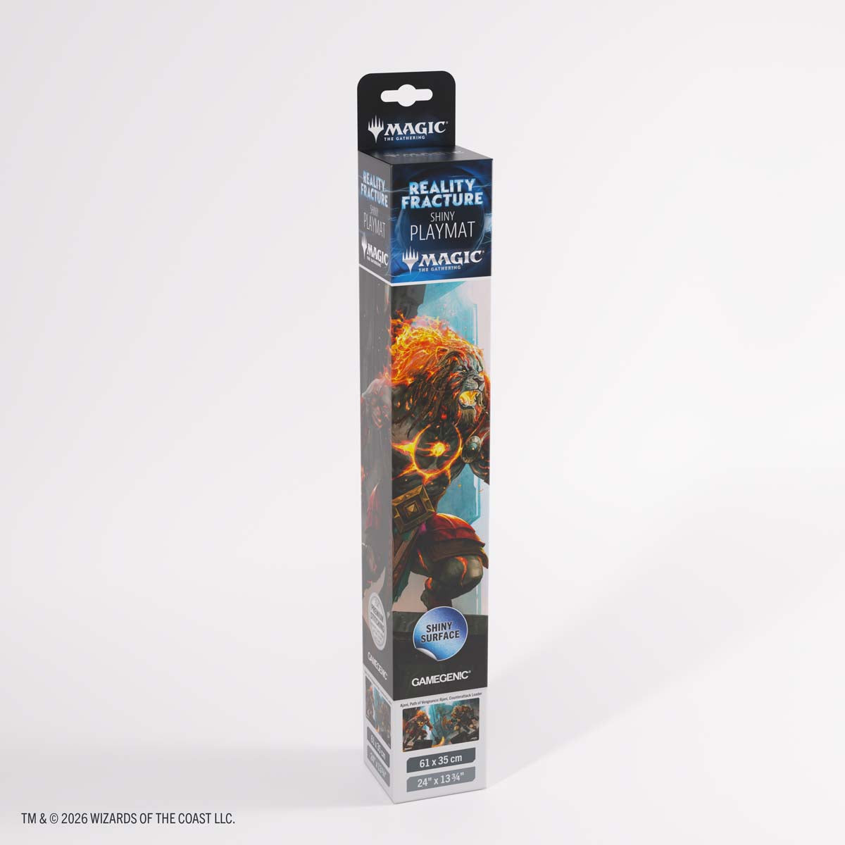 GameGenic: Shiny Playmat - MTG: Reality Fracture - Ajani, Path of Vengeance/Ajani, Counterattack Leader