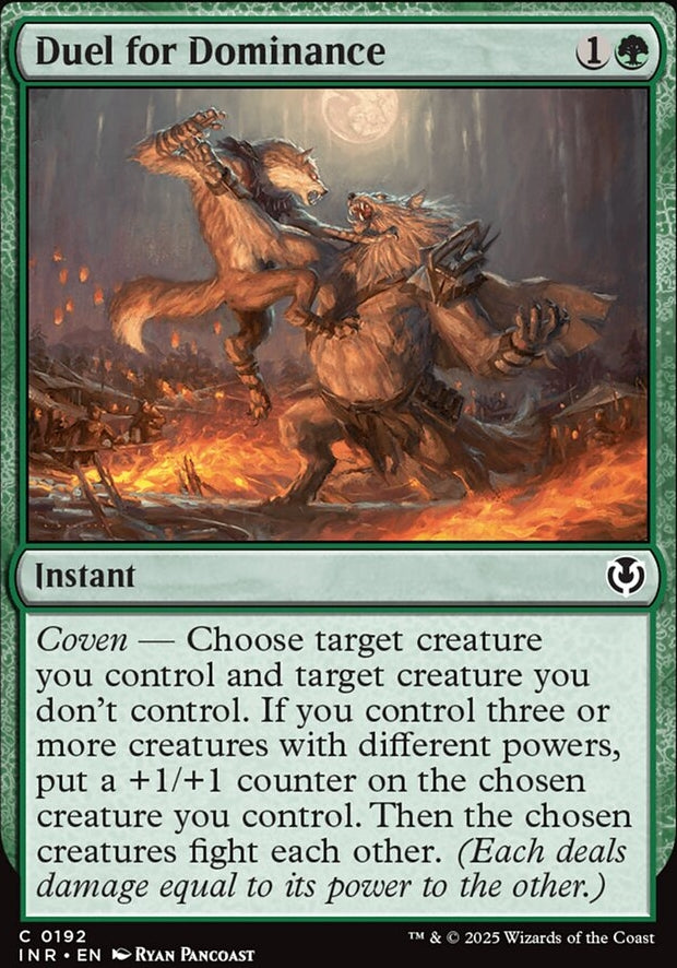 Duel for Dominance [ #0192 ] (INR-C)