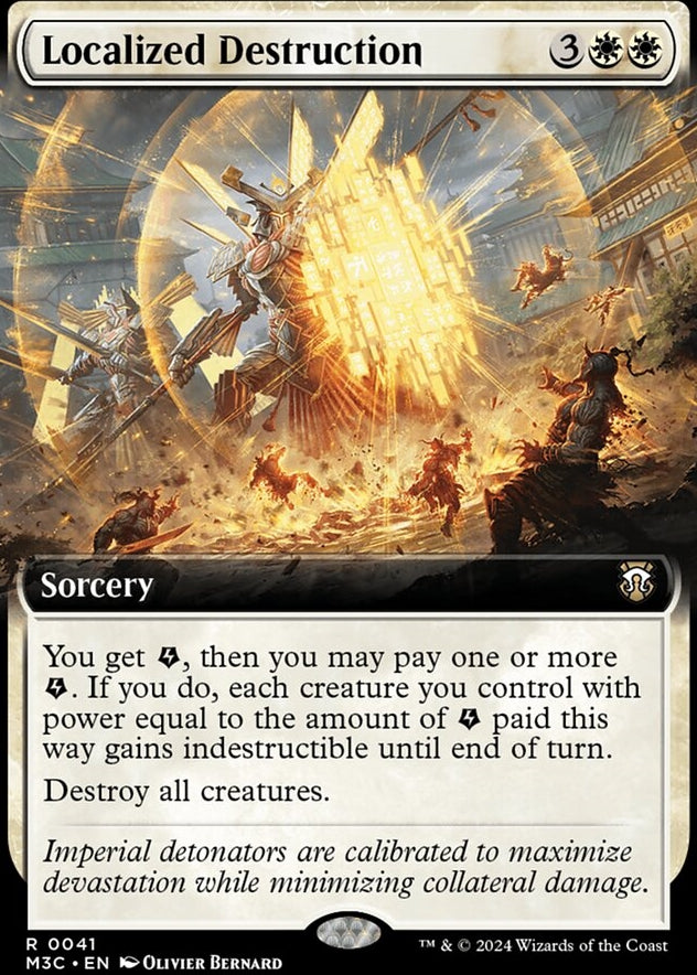 Localized Destruction [#0041 Extended Art Ripple Foil] (M3C-R)