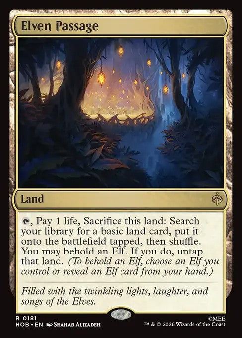 Elven Passage [ #0181 ] (HOB-R)