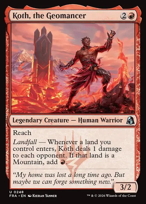 Koth, the Geomancer [ #0248 ] (FRA-U)