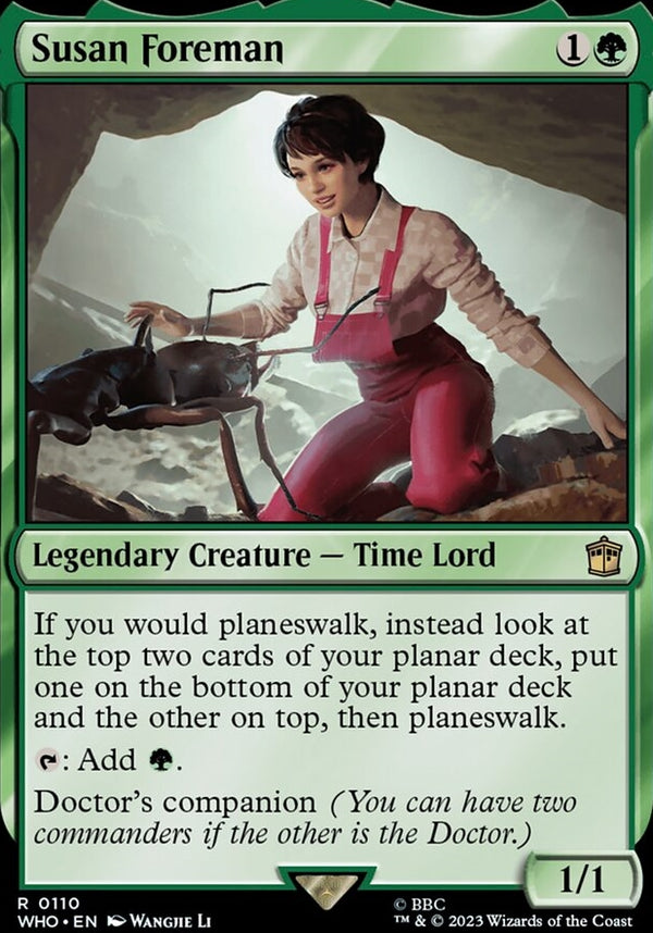 Susan Foreman [#0110 New Cards] (WHO-R)