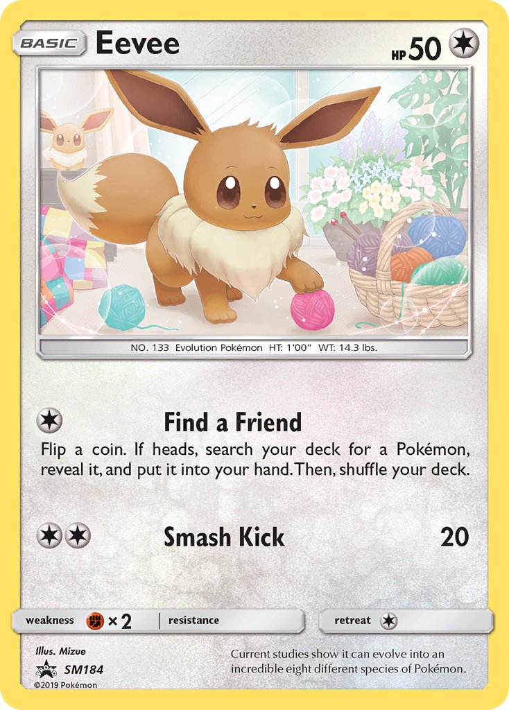 Eevee - SM184 (SM:PR) Promo - Near Mint Holofoil