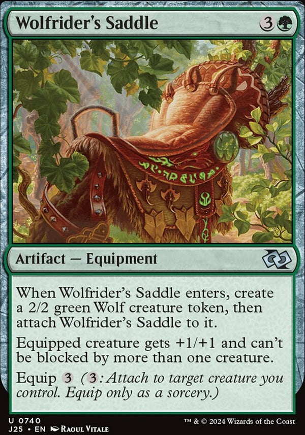 Wolfrider's Saddle [#0740] (J25-U)