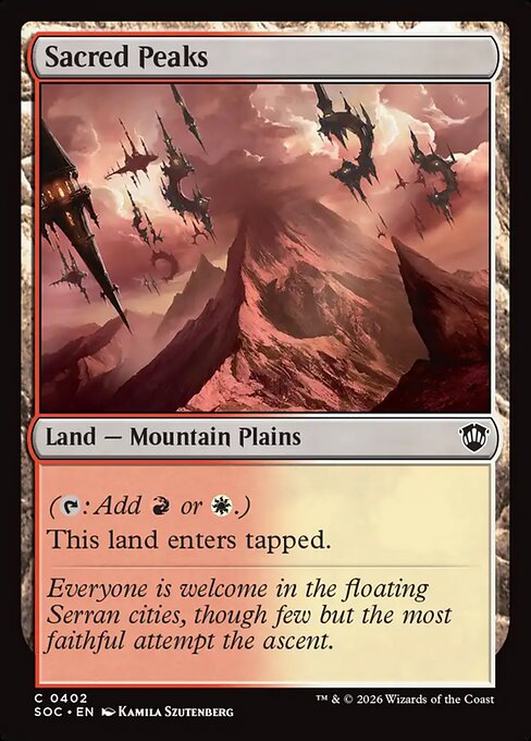 Sacred Peaks [ #0402 ] (SOC-C)
