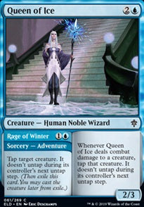 Queen of Ice // Rage of Winter (ELD-C)