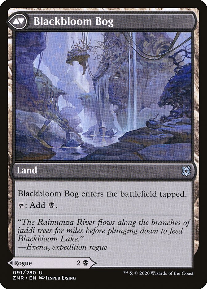 Blackbloom Rogue // Blackbloom Bog (ZNR-U)