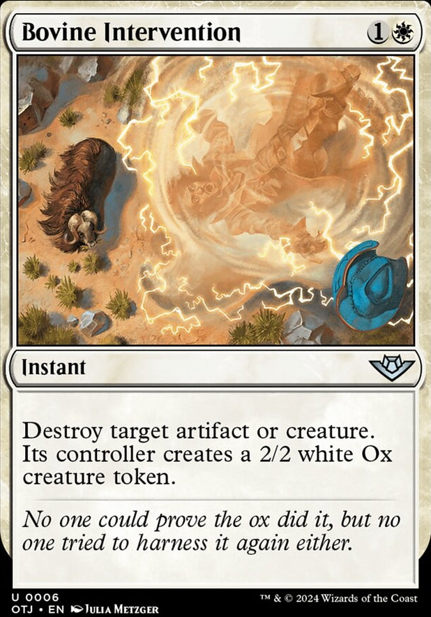 Bovine Intervention [#0006] (OTJ-U)