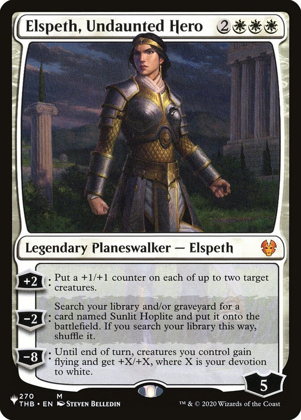 Elspeth, Undaunted Hero (THB-M-LIST)