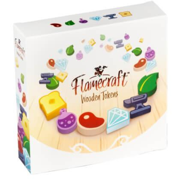 Flamecraft: Mega Bundle w/ Resource Upgrades, Dragon Miniatures, and Kickstarter Promos