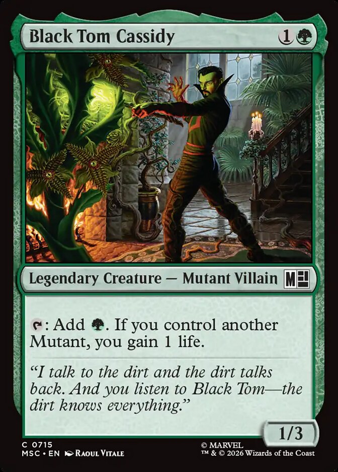 Black Tom Cassidy [ #0715 ] (MSC-C)