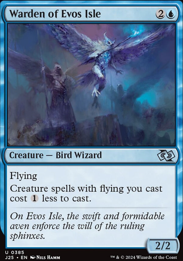 Warden of Evos Isle [#0385] (J25-U)