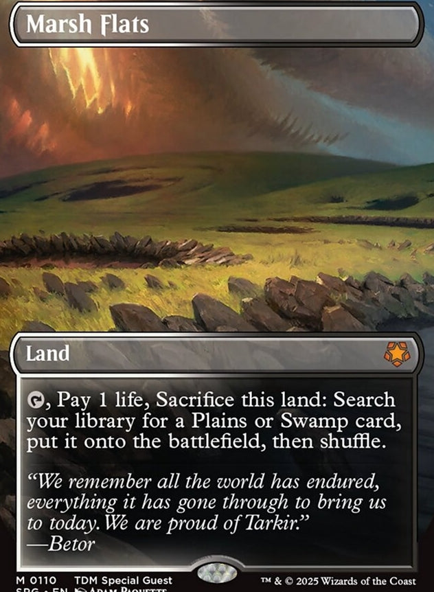 Marsh Flats  [ #0110 Borderless ] (SPG-M)