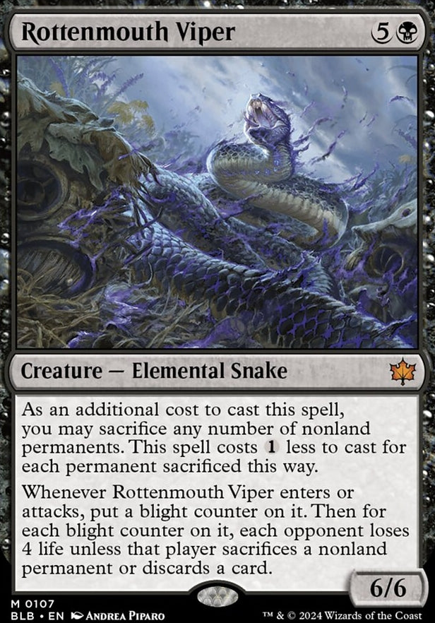 Rottenmouth Viper [#0107] (BLB-M-FOIL)