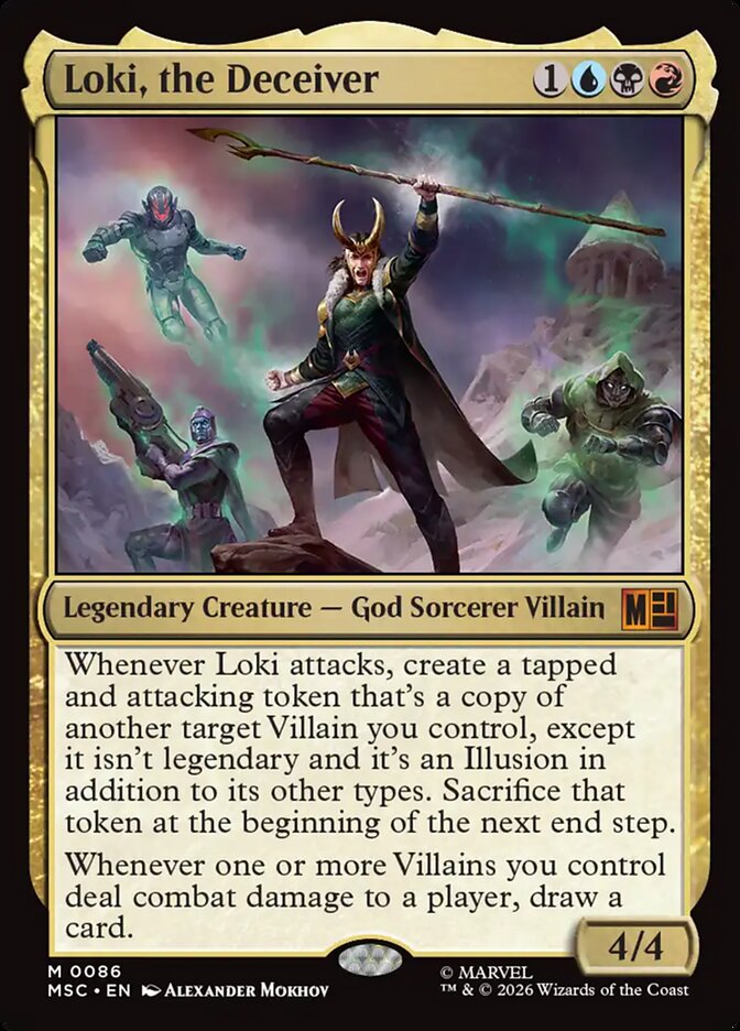 Loki, the Deceiver [ #0086 Surge Foil ] (MSC-M)