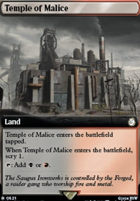 Temple of Malice [#0521 Extended Art] (PIP-R-FOIL)