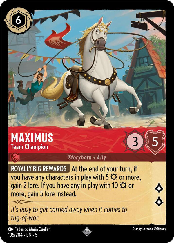 Maximus - Team Champion (Shimmering Skies 105/204) Super Rare - Near Mint