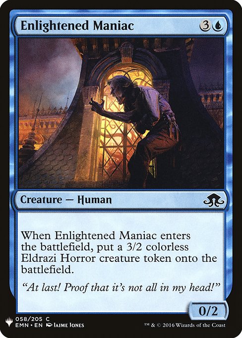 Enlightened Maniac [Mystery Booster #0364] (EMN-C)