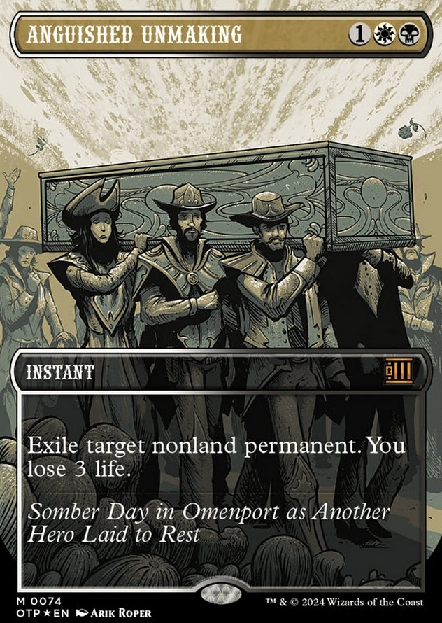 Anguished Unmaking [#0074 Textured Foil] (OTP-M)