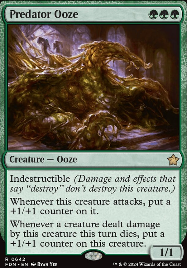 Predator Ooze [#0642 Starter Collection] (FDN-R)