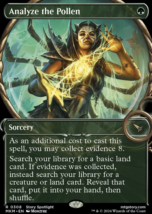 Analyze the Pollen [#0308 Magnified Showcase] (MKM-R-FOIL)