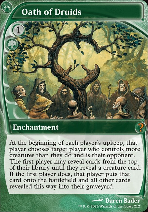 Oath of Druids [#0212 Future Frame] (MB2-M-FOIL)