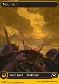 Mountain [ #0510 Full Art First Place Foil ] (DFT-C)