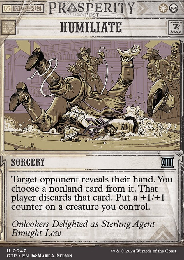 Humiliate [#0047 Showcase] (OTP-U)